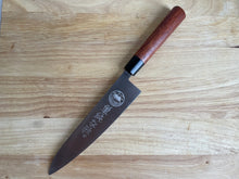 Load image into Gallery viewer, Traditional Japanese Professional Kitchen Chef Knife Set - Premium Gyuto Santoku Nakiri Petty High Corrosion Resistance Full Tang Knife Set