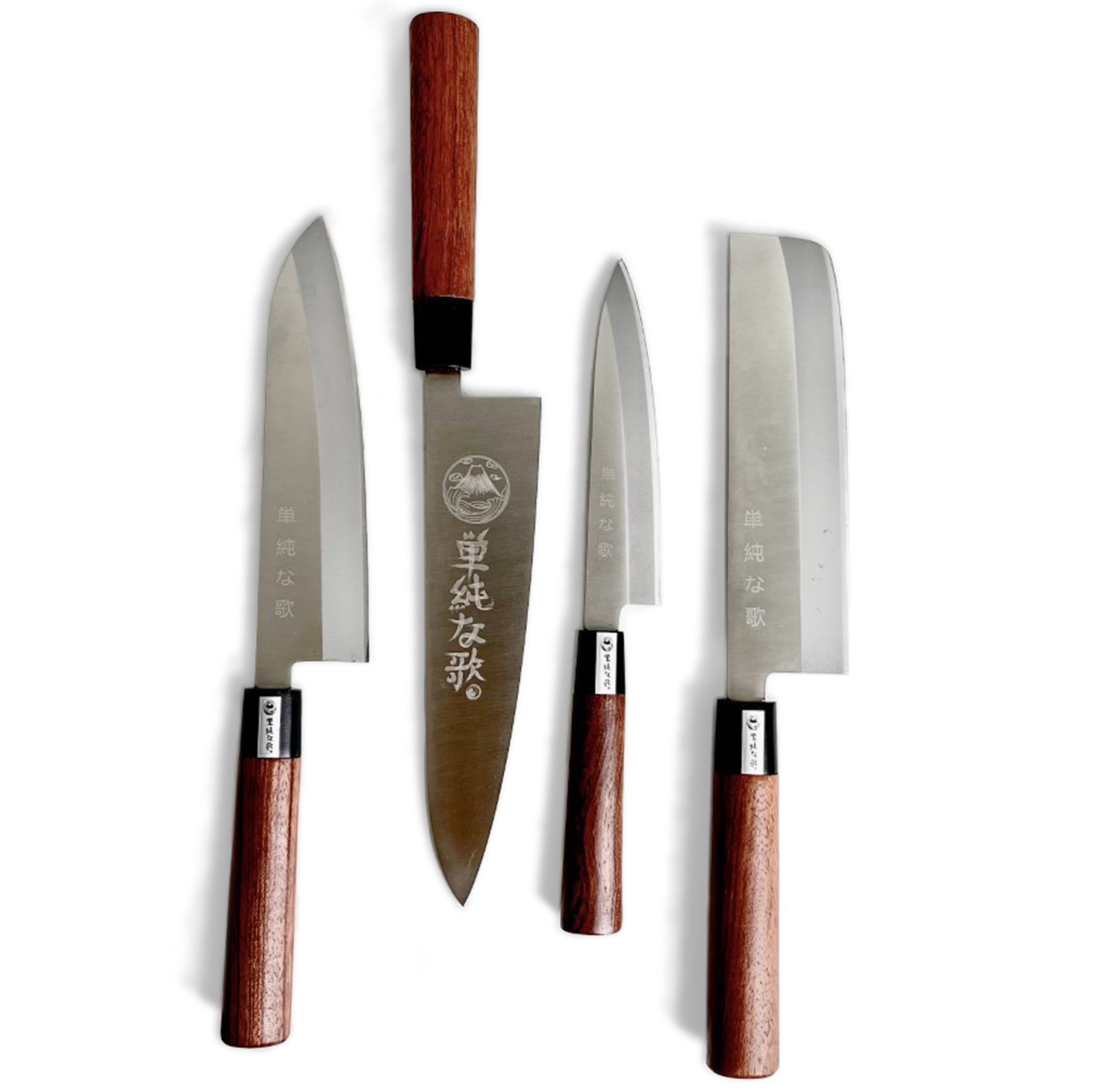 Kitchen Knife Set, Stainless Steel Professional Chef Knife, High